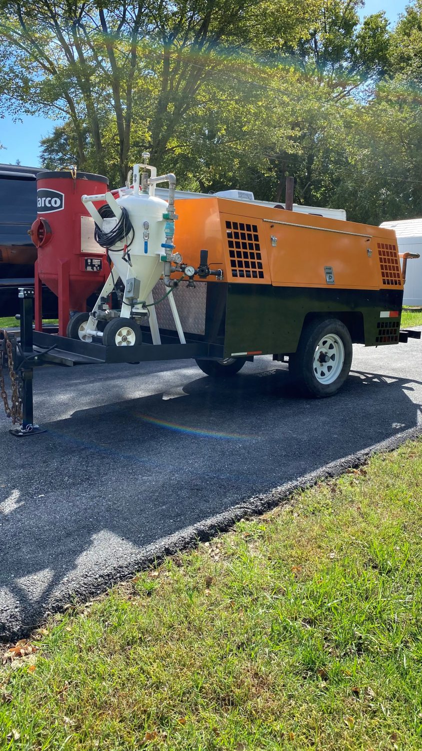 Soda blasting service equipment rental in annapolis md